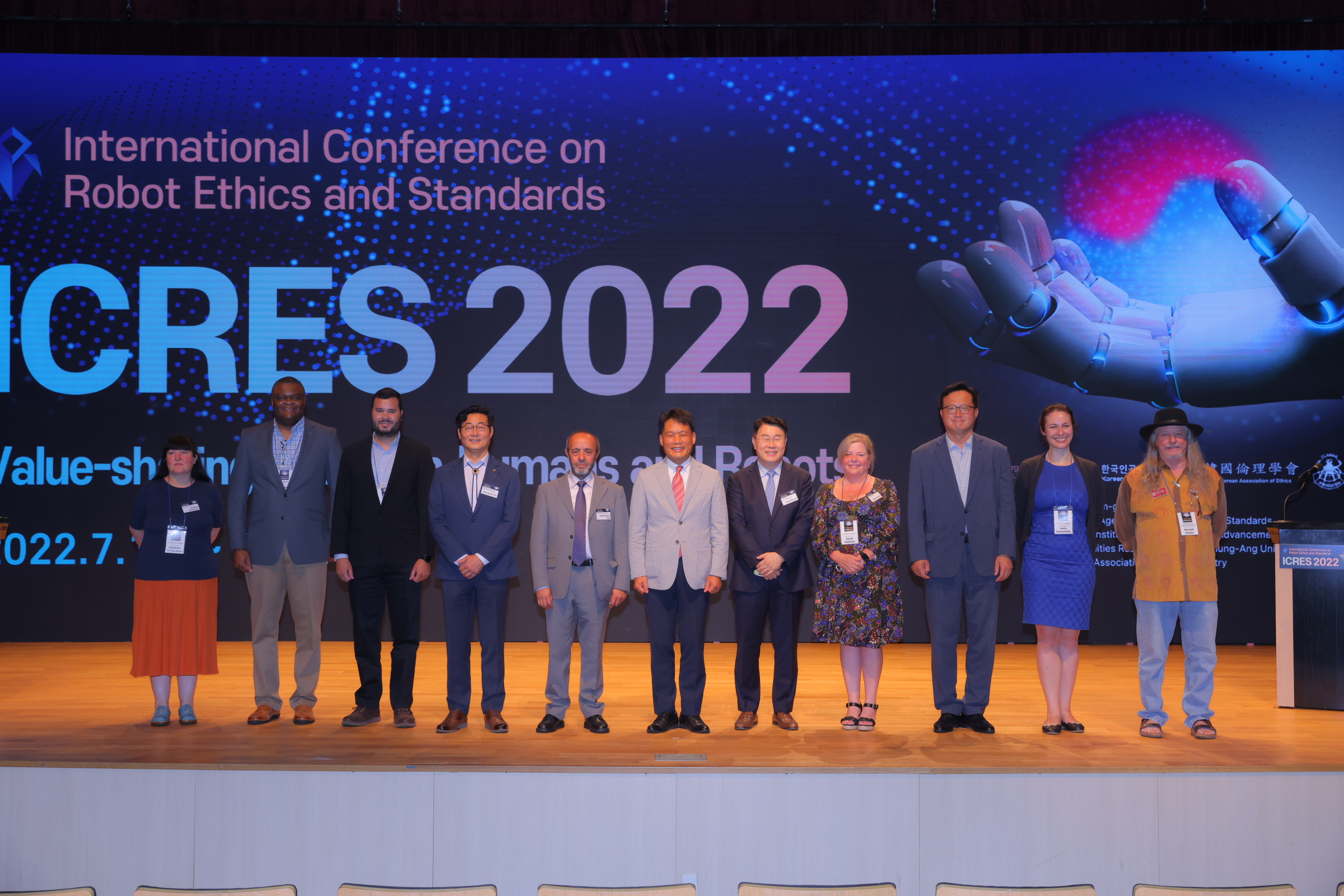 ICRES(로봇윤리 및 표준 국제학술대회) 2022 개최